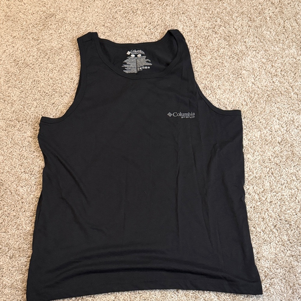 Columbia Classic Black Sleeveless Top Large